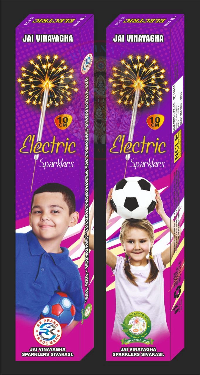 10cm Electric Sparklers.